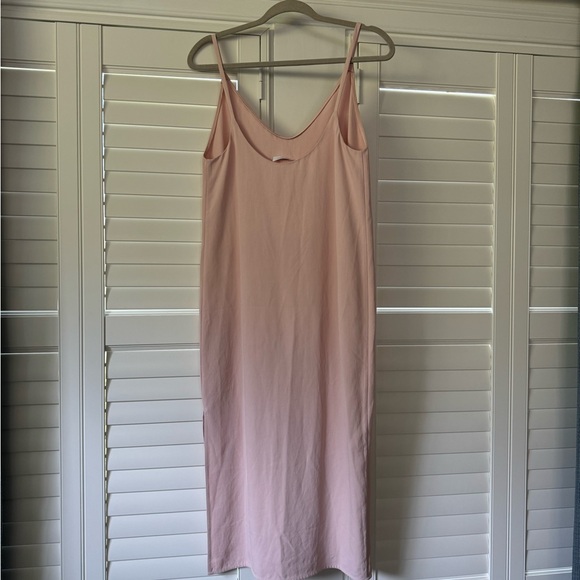 Everlane Pink Slip Midi Dress - Picture 7 of 7